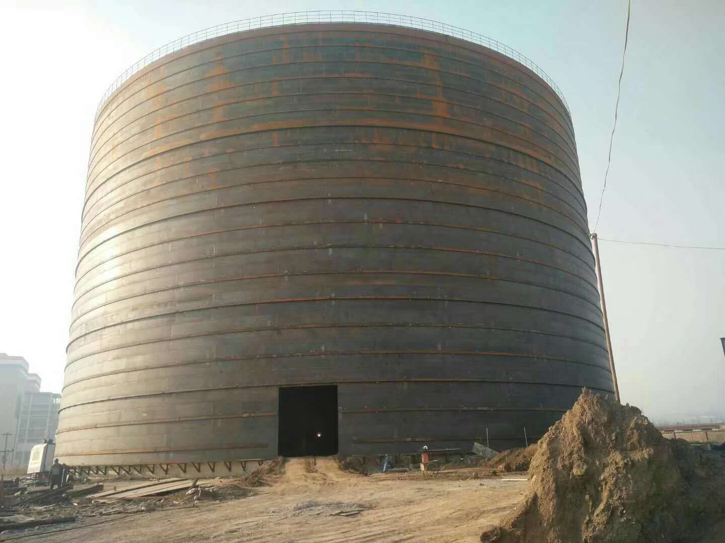 天门承建大型钢板库的好处及原理