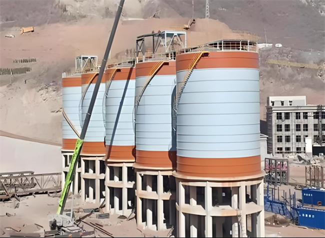 天门高架钢板仓